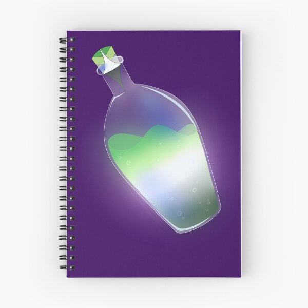 Item preview, Aromantic Pride Potion designed and sold by MetallicWings15.