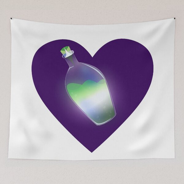 Item preview, Aromantic Pride Potion designed and sold by MetallicWings15.