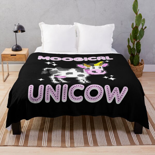 Item preview, 8-Bit Moogical Unicow Cute Magical Unicorn Cow designed and sold by perfectpresents.