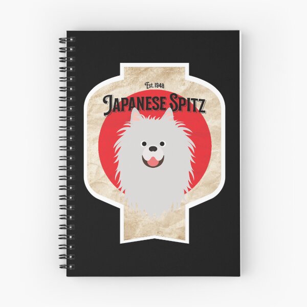 Item preview, Japanese Spitz - Distressed Japanese Spitz Beer Label Design designed and sold by DoggyStyles.