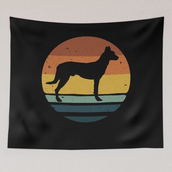 Artikelvorschau, Dutch Shepherd Retro Vintage  entworfen und verkauft von rafaeltto.