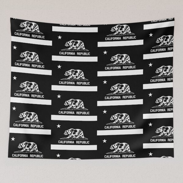 Item preview, The Bear Flag - Black and White designed and sold by warishellstore.
