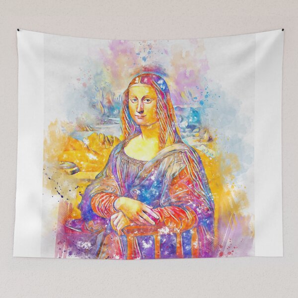 Item preview, Watercolor Of Mona-Lisa  designed and sold by Nora Gad.