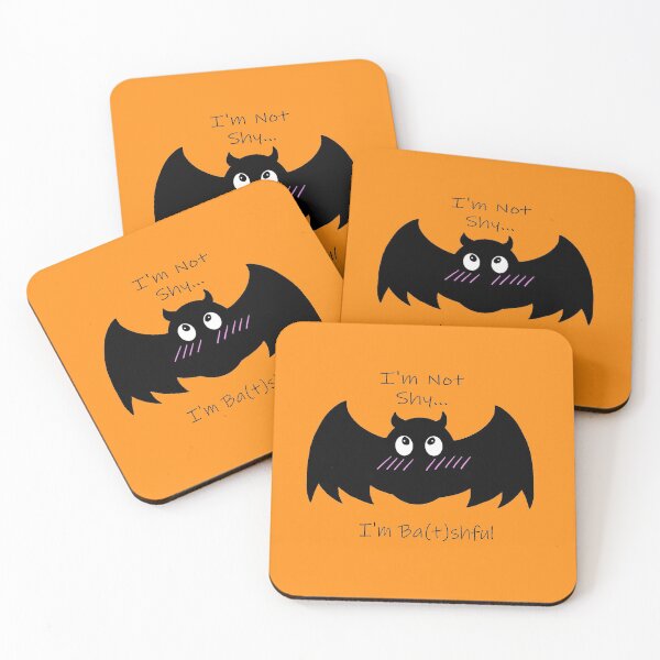Item preview, Bashful Bat designed and sold by Kelyne Art.