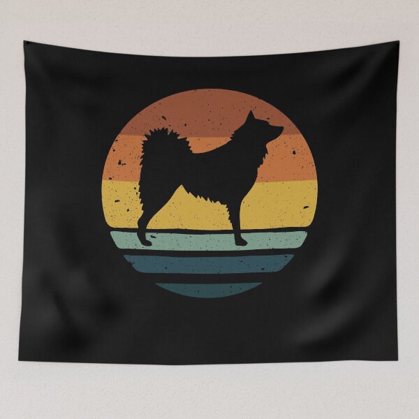 Item preview, Finnish Lapphund Retro Vintage  designed and sold by rafaeltto.