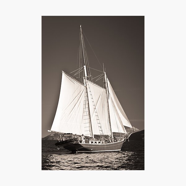 "Windjammer"- Toned Photographic Print