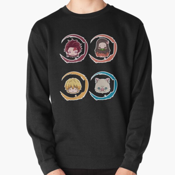 DEMON SLAYER (KIMETSU NO YAIBA) TOUS CHIBIS Sweatshirt épais