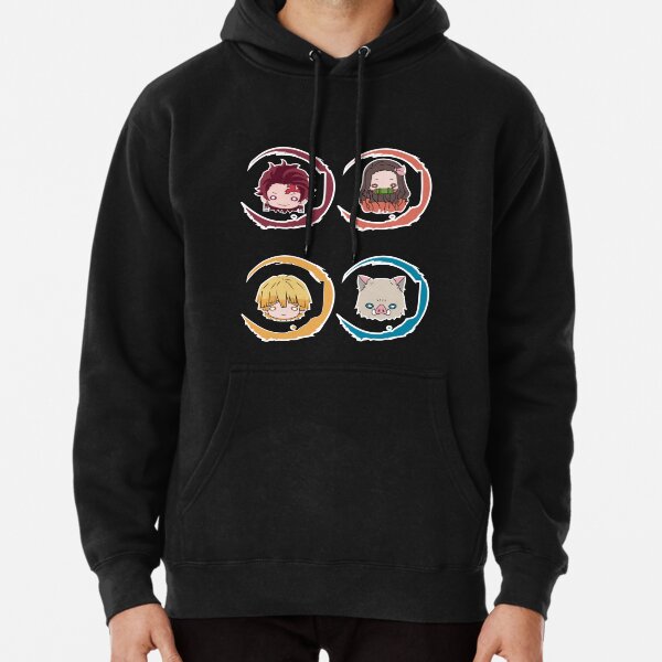 DEMON SLAYER (KIMETSU NO YAIBA) ALLE CHIBIS Hoodie