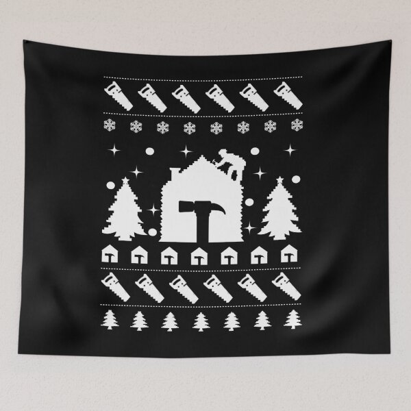 Item preview, Christmas Contractor Tradesman Repairman Rooftop. designed and sold by MAXXEXCHANGE.