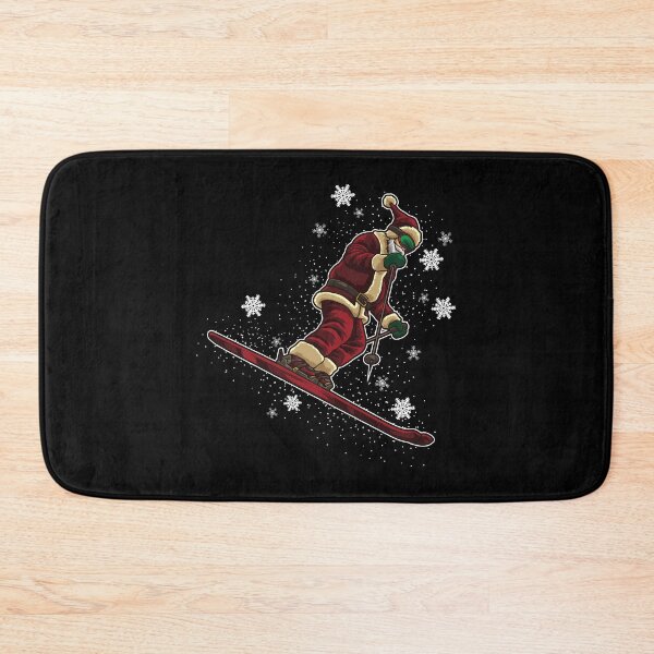 Item preview, Skiing Santa Claus - Winter Sports Holiday designed and sold by anziehend.