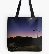 Lone bench Tote Bag
