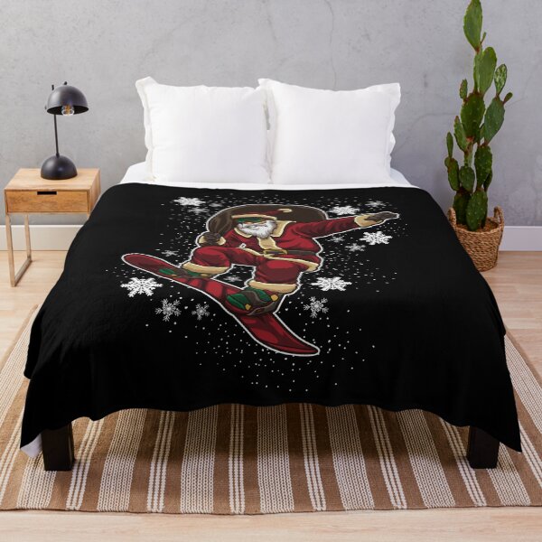 Item preview, Snowboard Santa Claus - Winter Sports Holiday designed and sold by anziehend.