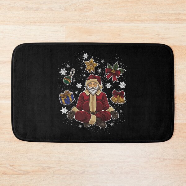Item preview, Yoga Santa Claus Meditates Under The Xmas Tree designed and sold by anziehend.