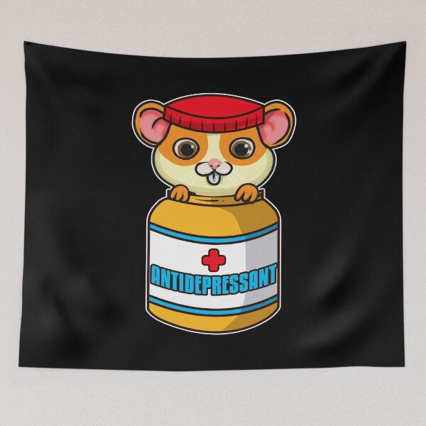 Item preview, Adorable Mouse Antidepressant Pets Fix Depression designed and sold by perfectpresents.