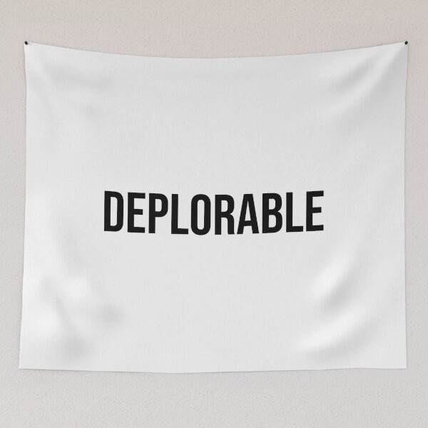 Item preview, Deplorable (Black) designed and sold by TheLastStand.