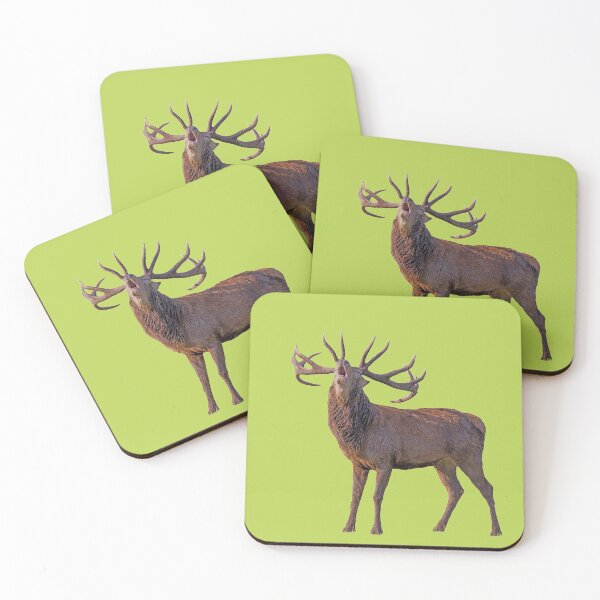 Item preview, Gift idea roaring stag photo designed and sold by Katja LebenFreude.