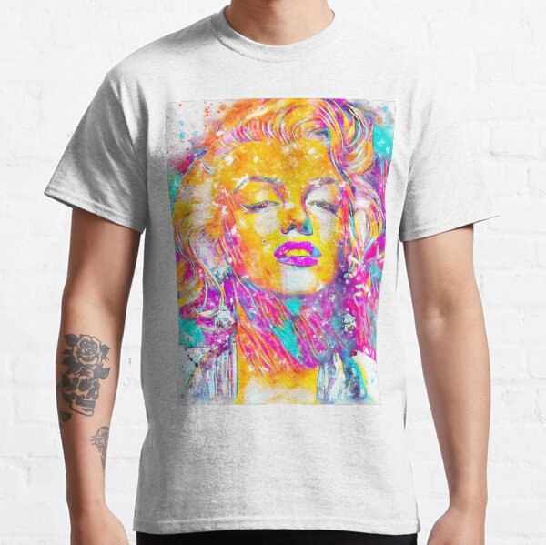 The Watercolor of Marilyn Monroe Classic T-Shirt