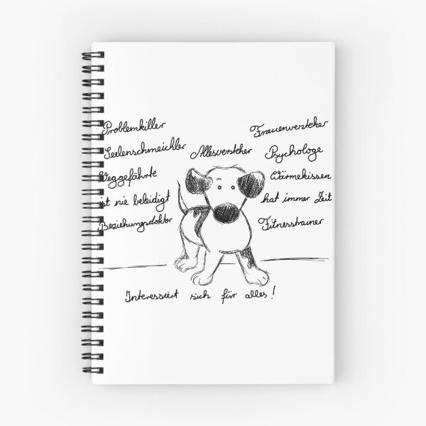 Item preview, Dogs are "interested in everything" designed and sold by Raphaela Pohle.