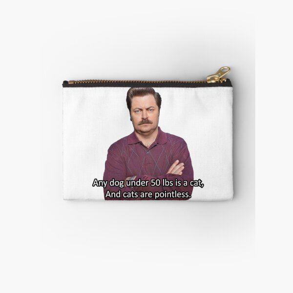 Item preview, Ron Swanson Hates Cats designed and sold by WillLivingston.