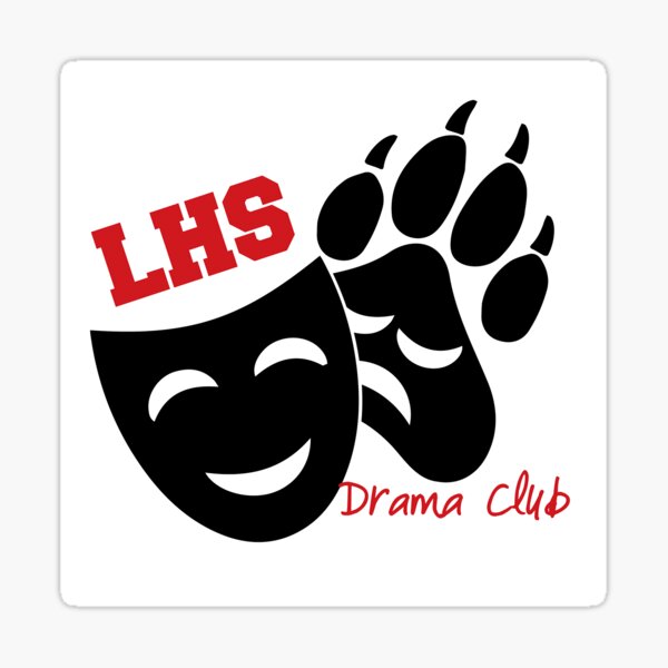 LHS Drama Club Sticker