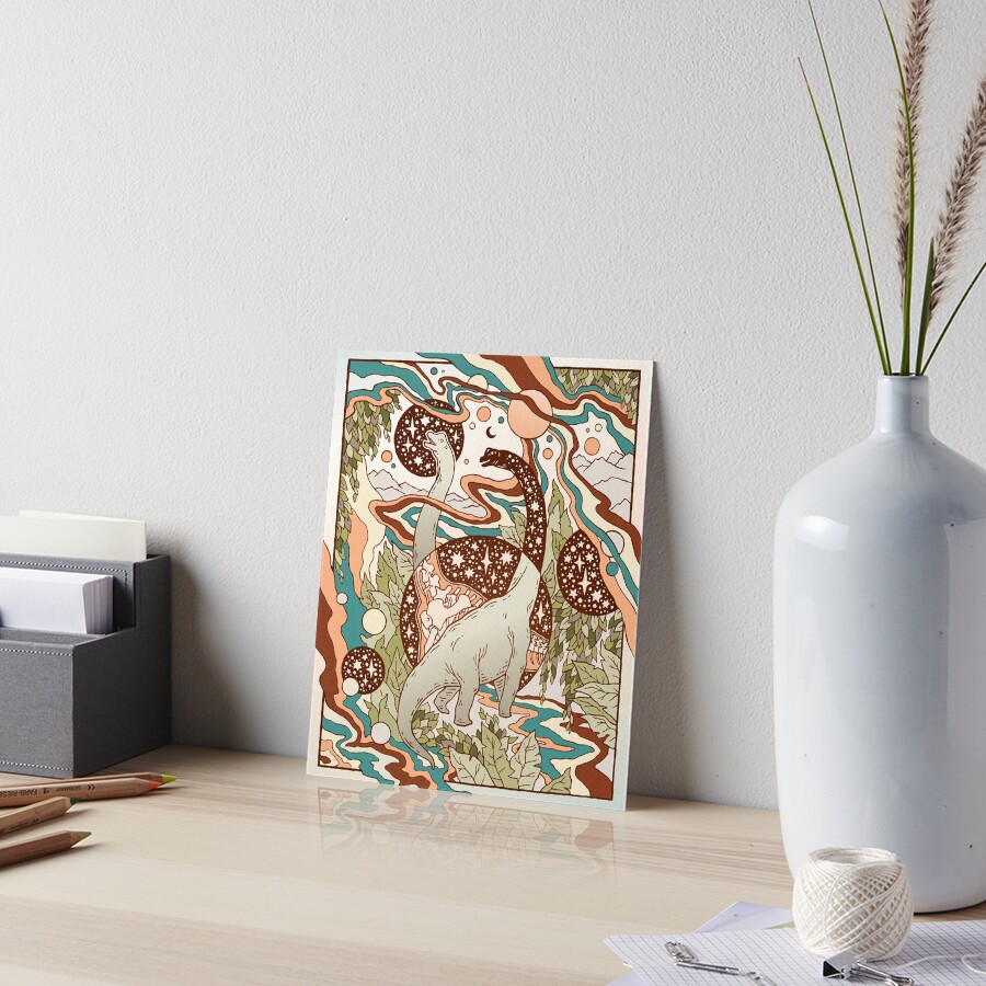 Item preview, Art Board Print designed and sold by OMEGAFAUNA.