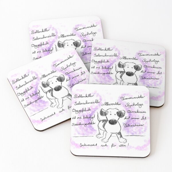 Item preview, Dogs are "interested in everything" designed and sold by Raphaela Pohle.