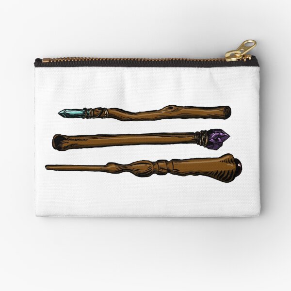 Wands - Colored Version Zipper Pouch