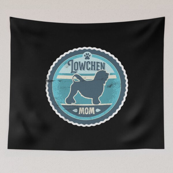 Item preview, Lowchen Mom - Distressed Little Lion Dog Silhouette Design designed and sold by DoggyStyles.