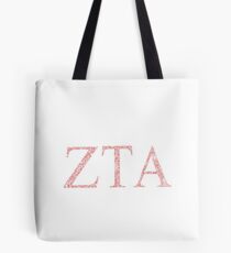 pink glitter ZTA Tote Bag