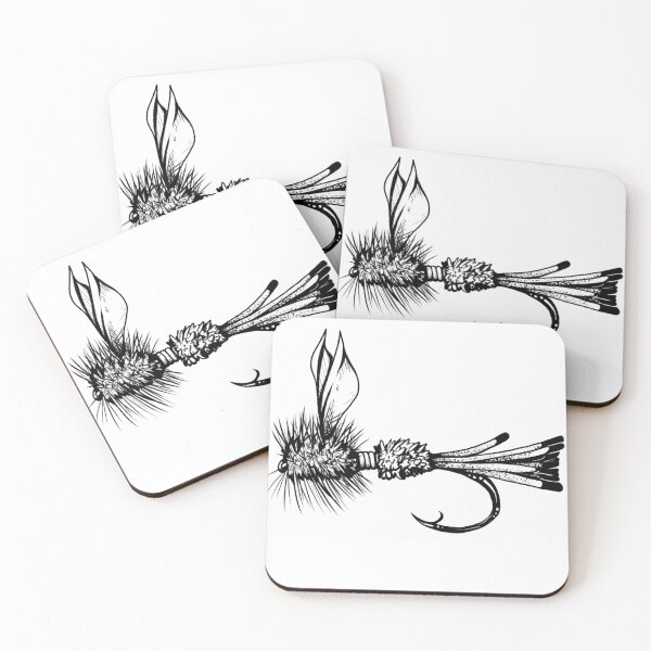 Item preview, Fishing fly sticker 4 designed and sold by smolartistalyx.