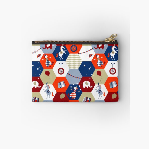 Item preview, Hexagon Circus - red-blue-beige designed and sold by kobyakov.