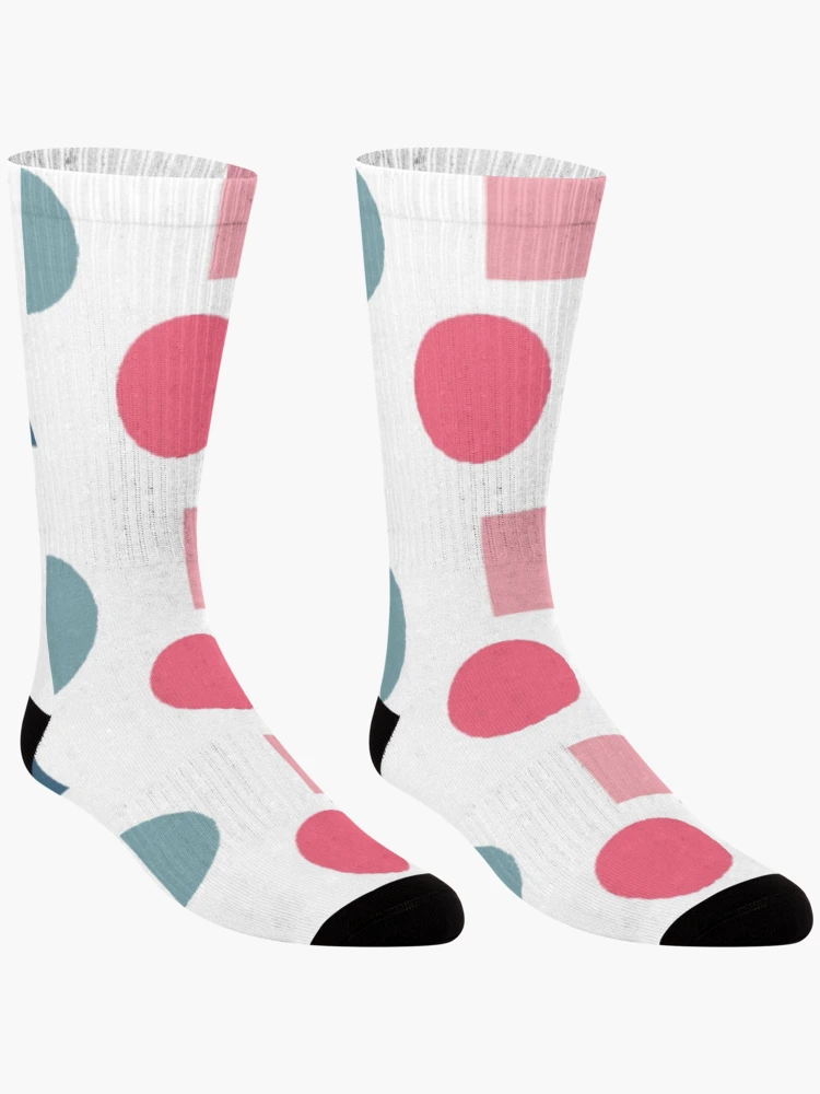 Thumbnail 3 of 5, Socks, Colorful Geometric Pattern designed and sold by Poetic Patterns Studio.