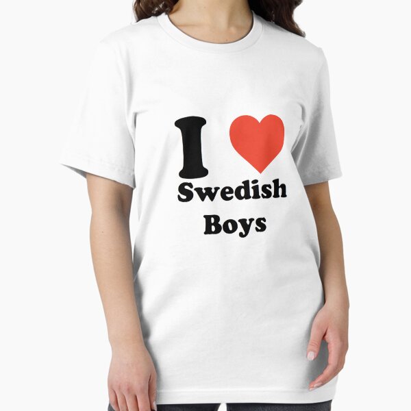 Item preview, I love (heart) Swedish Boys designed and sold by Margaret Odell.