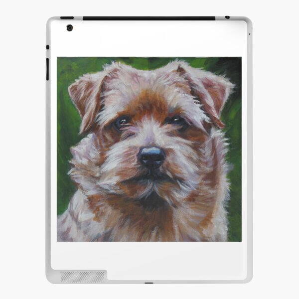 Coque Et Skin Adhesive Ipad Lakeland Terrier Fine Art Peinture Par Lashepard Redbubble