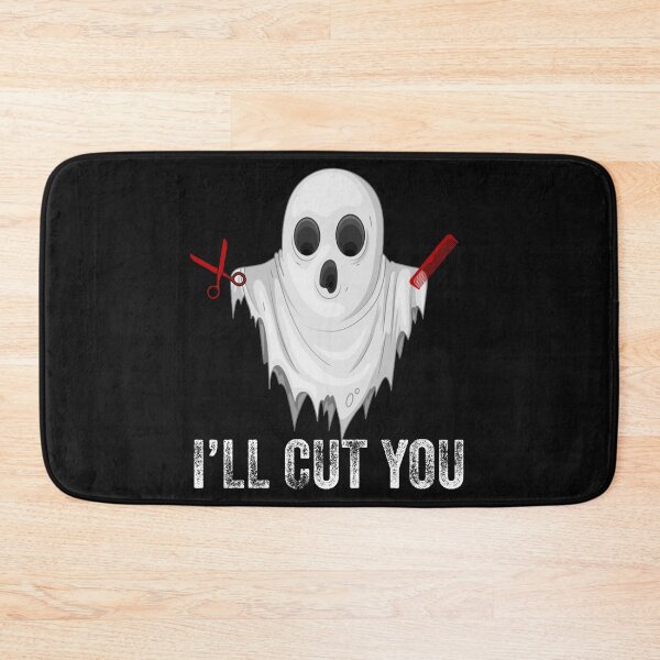 Item preview, Funny I'll Cut You Ghost Barber Halloween  designed and sold by Leslie Smith.