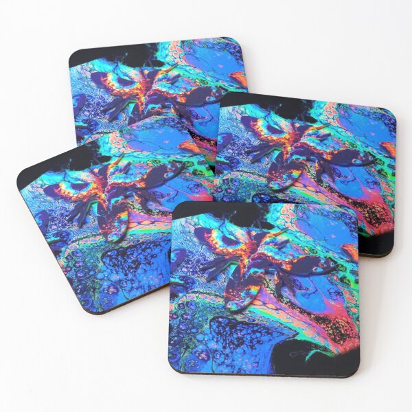 Item preview, Space Bees, Trippy Honeycomb by Superfluid Soul designed and sold by superfluidsoul.