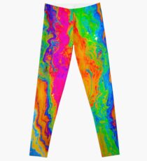 Tie-dye Oil Slick on Water Leggings