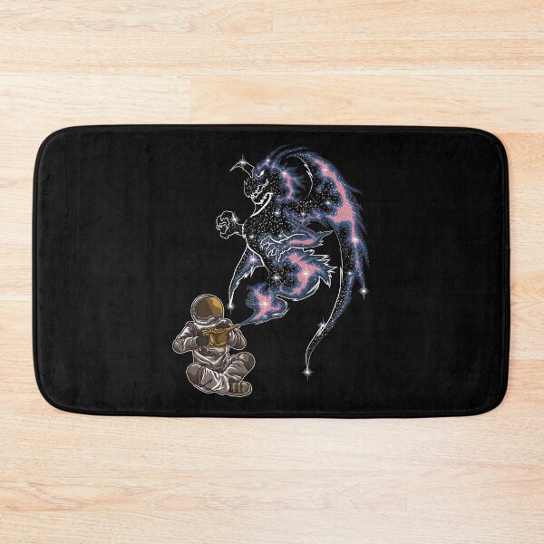 Item preview, Astronaut Rubs a Wonder Lamp and a Dragon Appears designed and sold by anziehend.
