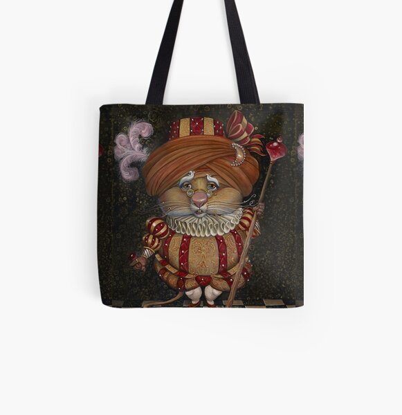 The ROYAL DOOR MOUSE of TOBOLAND All Over Print Tote Bag