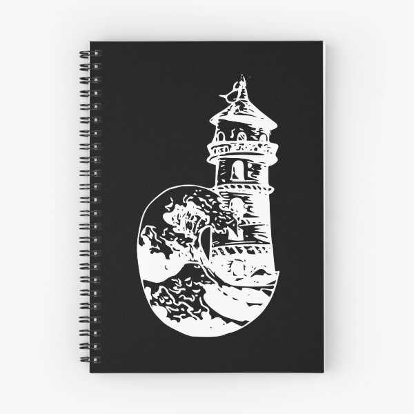 Item preview, Lighthouse storm wave designed and sold by TShirtsByMs.