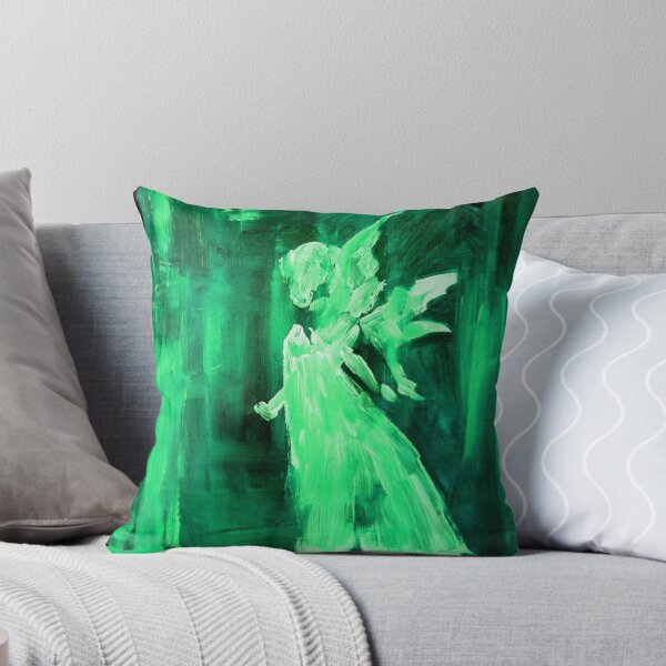 Item preview, Whimsical Angel - Forest Green  designed and sold by Niina  Niskanen.