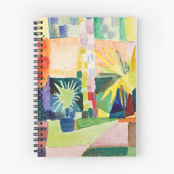 Item preview, Garden on Lake Thun, August Macke designed and sold by fourretout.