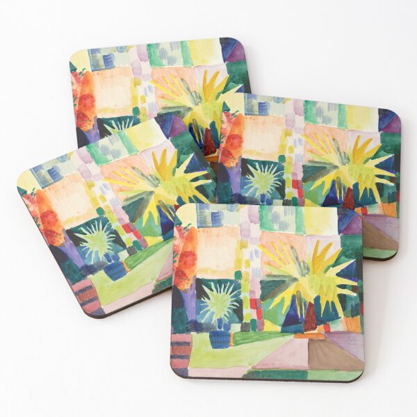 Item preview, Garden on Lake Thun, August Macke designed and sold by fourretout.