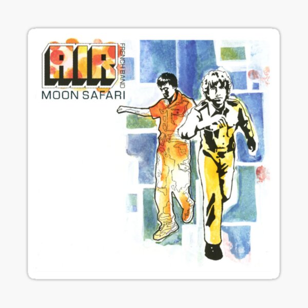 Vista previa del artículo con la obra «Moon Safari - Air», diseñado y vendido por skelephobia.