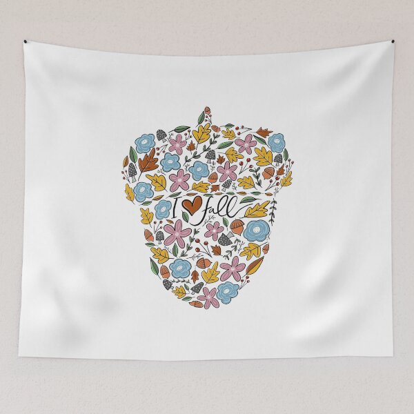 Item preview, I Heart Fall Acorn designed and sold by thomaslettering.