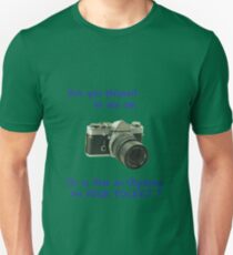 Are you pleased to see me. Olympus. Unisex T-Shirt