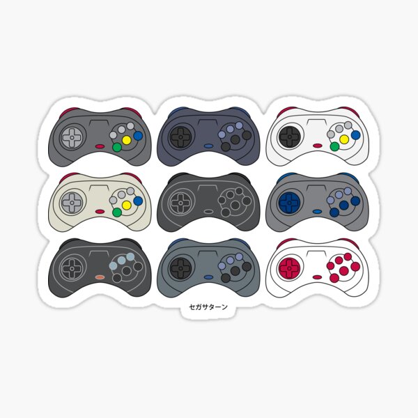 Item preview, Sega Saturn Japanese Controller T-Shirt - Inspired by Japanese Saturn  designed and sold by Rev-Level.
