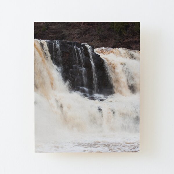 Gooseberry Falls Wood Mounted Print