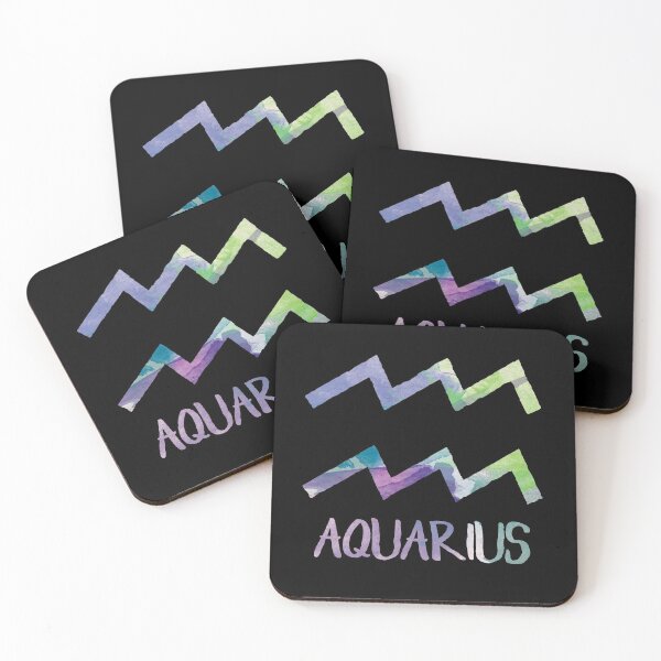 Item preview, Aquarius Zodiac Symbol Astrology Water Bearer Sign designed and sold by picadillyprints.