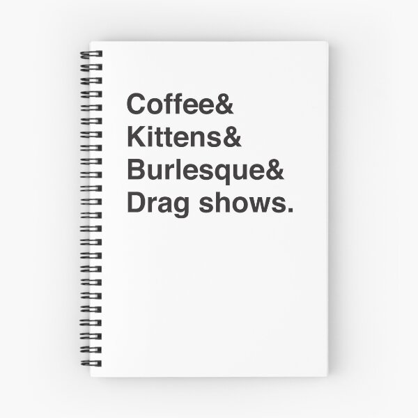 Item preview, Coffee & Kittens & Burlesque & Drag Shows. designed and sold by jazzydevil.